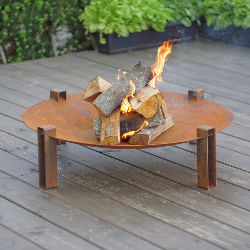 Round Steel Smokeless Fire Pit