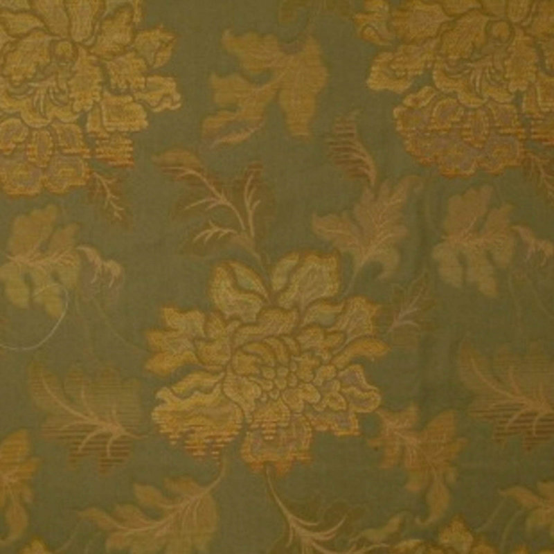 Wesco Gentry Cameron Fabric, Leaf Curry