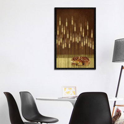 Fawn by Dieter Braun - Print on Canvas