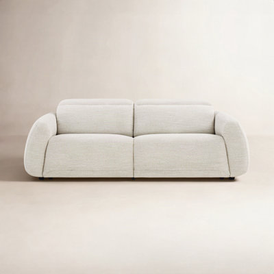 Milano Bayne 88.58'' Zero-Gravity Power Reclining Upholstered Sofa with Adjustable Headrest