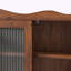 Armoire murale rétro avec support ouvert