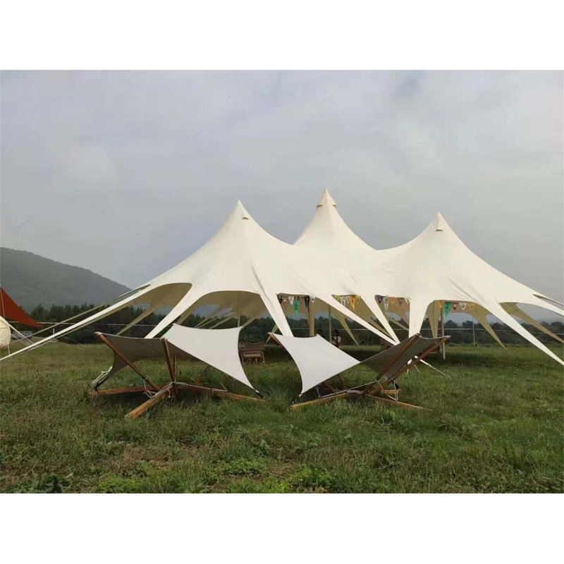 Bâche de camping polyvalente pour l'extérieur avec des fonctionnalités avancées pour les amateurs d'aventure, Beige