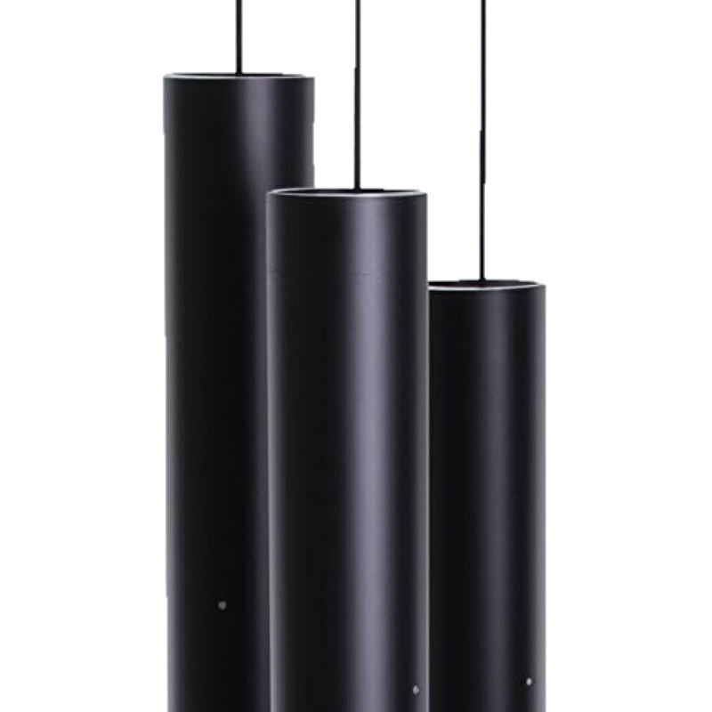 Carillon en métal, 38" H x 8" W