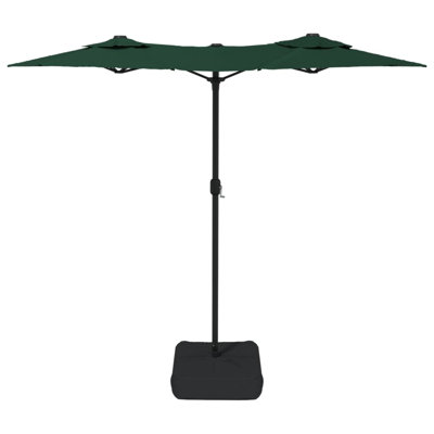Double-Head Garden Parasol 316x240 cm