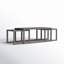 Monaco Set Of 3 Grey Nesting Tables