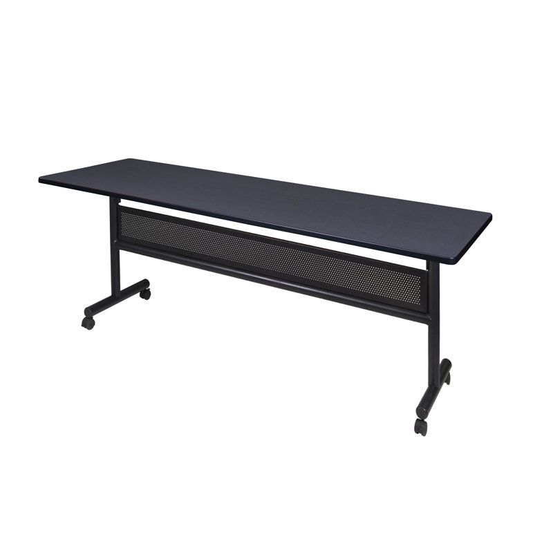 Mailyn Rectangle Flip Top Training Table and Chair Set, 29" H x 84" L x 24" D