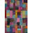 Distressed Wool Colourful Patchwork Area Rug 8x10