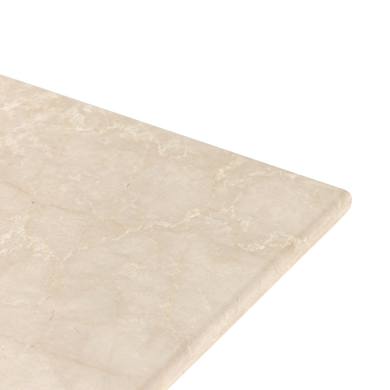 Arum Marble Coffee Table, Cream Marble
