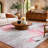 Premium Machine Washable Dream Shag ADS197 Soft Flamingos Rug-153078886