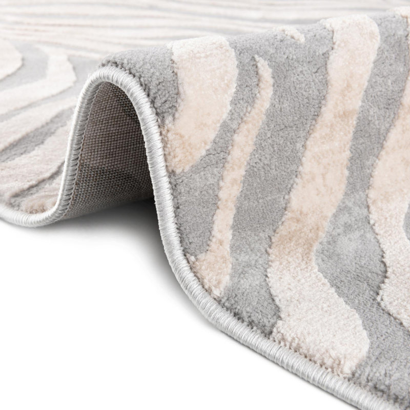 Tatte Animal Print Indoor Rug, Oval 7'10" x 10'
