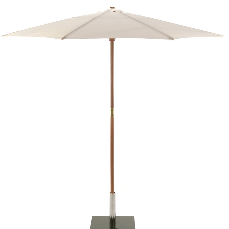 Belle Market Parasol, Natural, 245cm H x 300cm W x 300cm D
