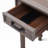Finch Cassatt 1 Drawer Side Table, Gray