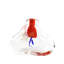 Toulouse European Art Glass Vase Orange