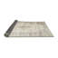 Laine tissée à la machine de style oriental/polyester blanc/brun Tapis décoratif-226538425