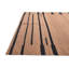 Tapis brun 4 x 6 Pinkerton