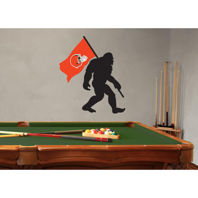 Cleveland Browns Big Foot Wall Decal