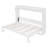 Full Size Murphy Bed Wall Bed,White