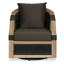 Bellevue Outdoor Teak Swivel Lounge Chair