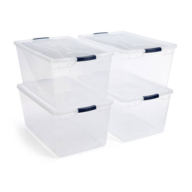 Rubbermaid 18 Piece Plastic Tubs and Totes Set