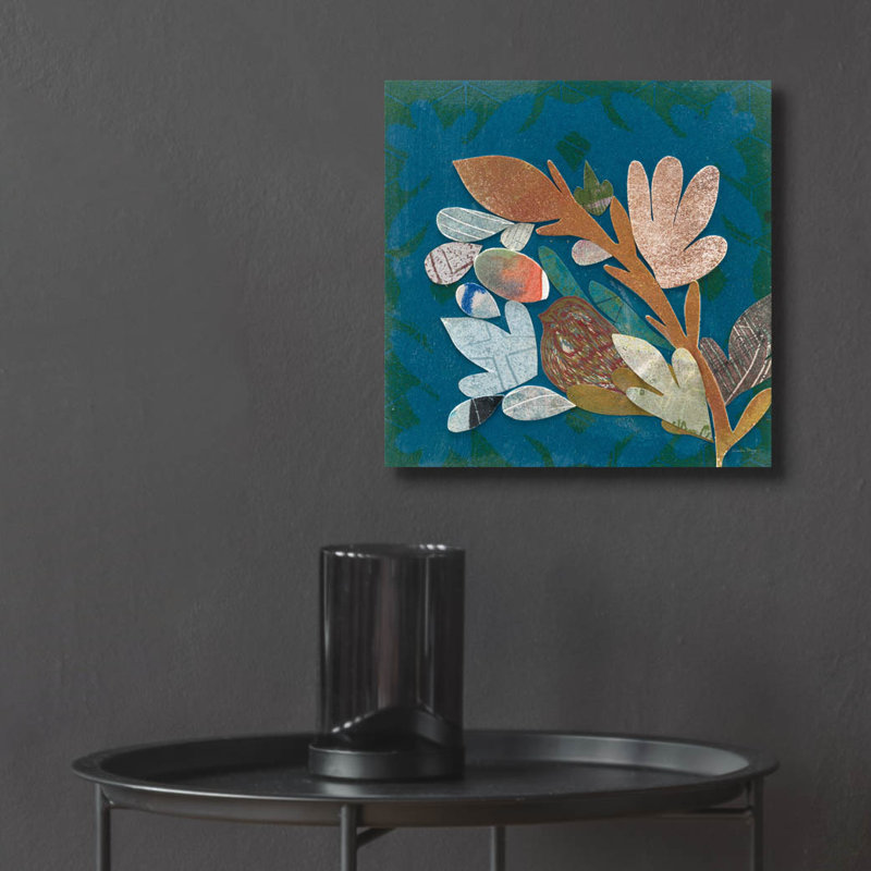 «Nesting Birds 2» par Candra Boggs, art mural en verre acrylique, H 12 po x l 12 po x P 0,13 cm