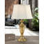 Ensemble de lampes de table en laiton antique satiné 30 po avec USB Cagliari