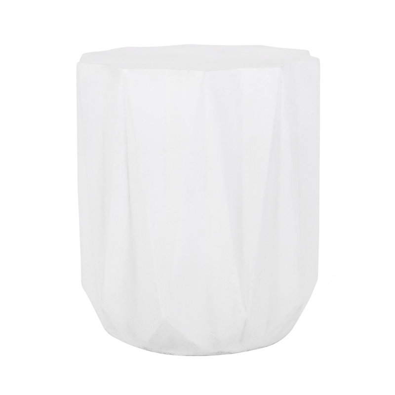 Outdoor Lightweight Concrete Side Table
