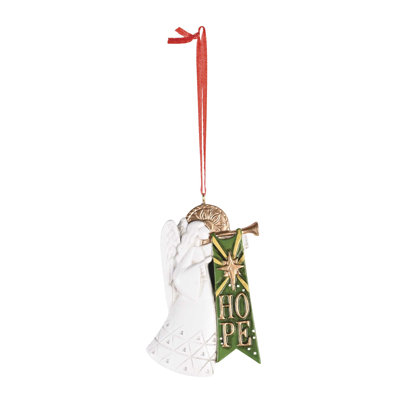 Ornament Hope Angel With Star