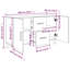 Lastasha 100cm Sideboard-750095802