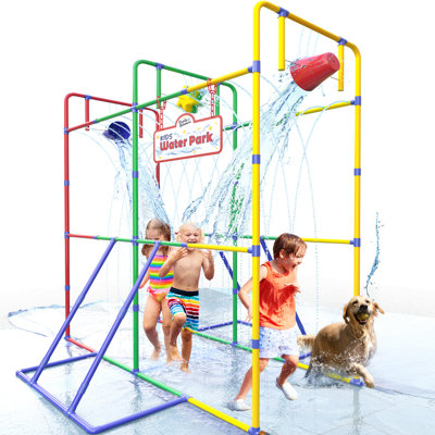 Stargo Waterpark Kids Sprinkler with Dump Buckets