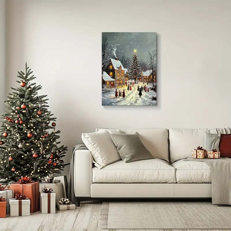 1 Piece Wrapped Canvas Wall Art