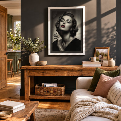 Glamour Portrait Vintage - Print