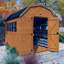 8 ft. W x 10 ft. D Solid Wood Tongue & Groove Barn/Gambrel Garden Shed