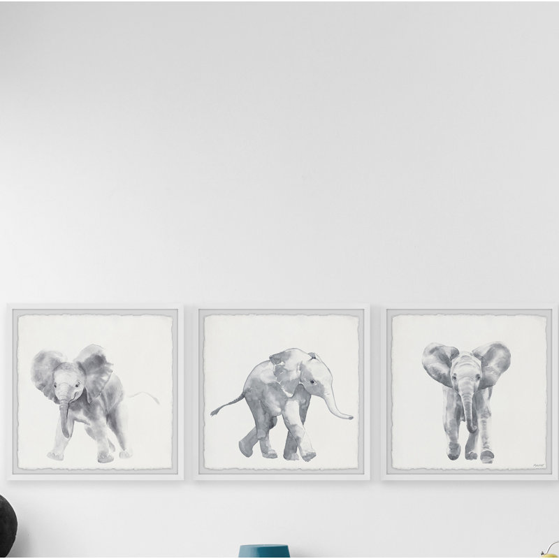 Rothwell 3 Piece Wrapped Canvas Print, 61cm H x 183cm W