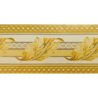 Bordure de papier peint à motif rétro 33 pi x l 4 po Viveros