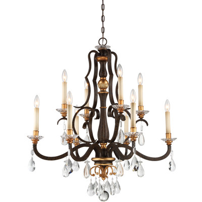 Chateau Nobles 10 - Light Dimmable Chandelier