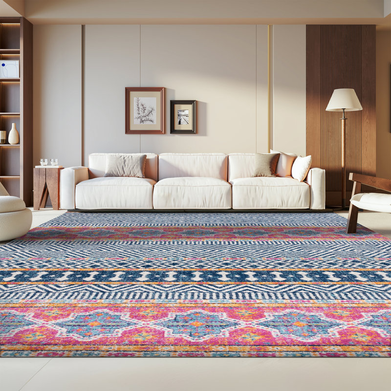 Dishant Performance Southwestern Rug, Rectangle 8' x 10'
