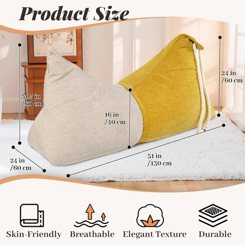 Polyester Refillable Bean Bag Chair
