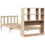 European Single (90 x 200 cm) Solid Wood Bed Frame-242585026