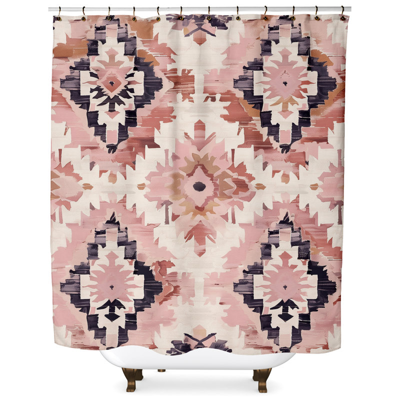 Sahar Eastern Elegance Shower Curtain_easternelegance_20, 84" H x 71" W