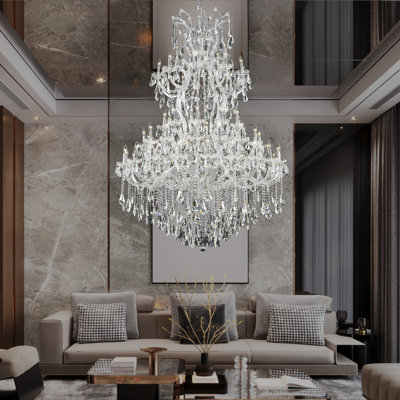 Lustre en cristal 55 lumières Cotten