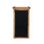 Panneau décoratif en bois brun avec décoration de porte de grange-2009744650