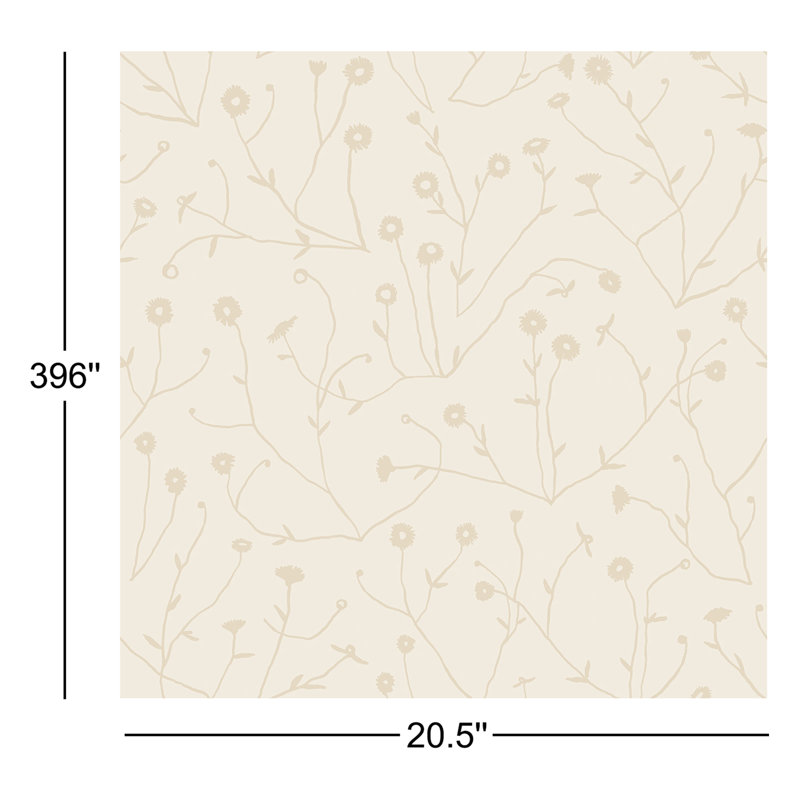 Rouleau de papier peint L 33 pi x l 20,5 po Keyes, Neutre