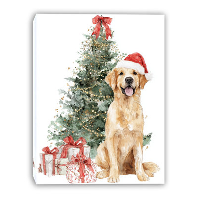 Art mural sur toile Golden Retriever