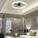 Dukens Ceiling Fan with LED Lights