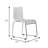 Jarnagin Modern Acrylic Dining Chair – Transparent Kitchen Side Chair with Chrome Steel Frame, Stackable and Lightweight with Floor Protectors for Dining Room or Office-1937861829-1948303348