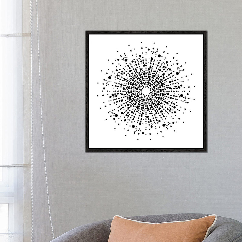 Dot Gallery Wall III, 66.04 cm H x 66.04 cm W, Black