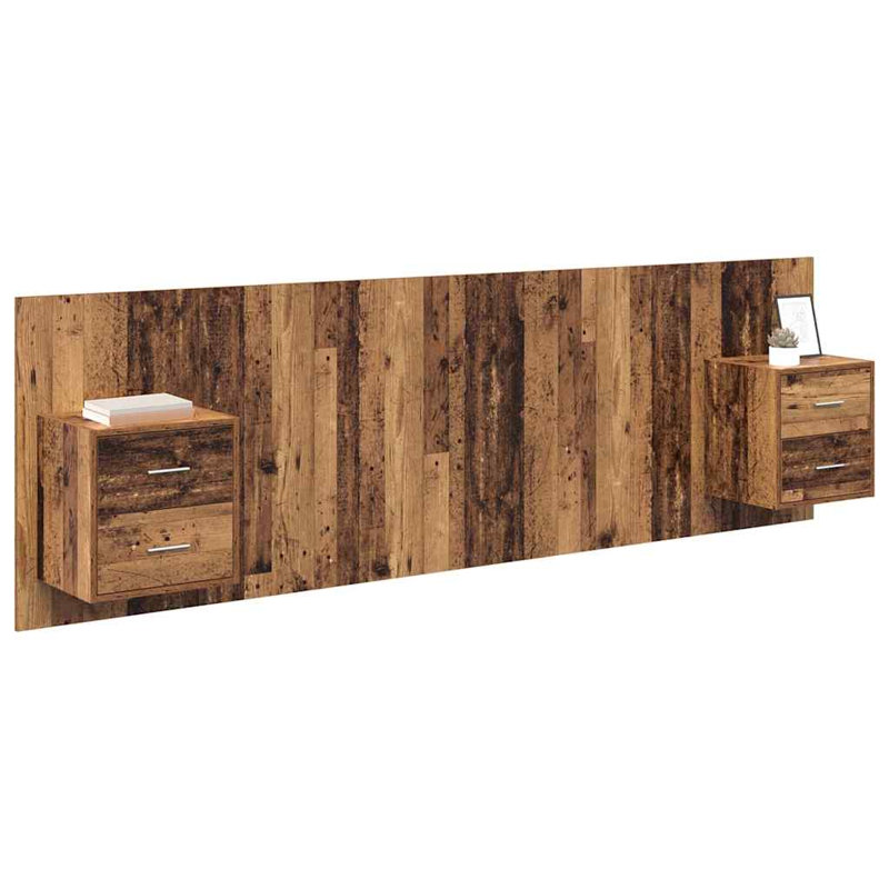 UK Emperor Headboard, Old Wood, 240 x 200cm