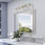 Éclairage pour meuble-lavabo à 5 lumières Adelinda-88580254