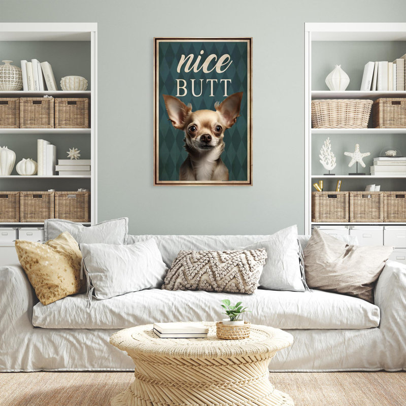 «Iury Chihuahua Nice bout sur toile», impression, H 20 po x l 16 po x P 1,25 po