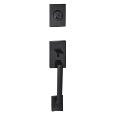 Better Home Products Single Cylinder Handle with Knob and Deadbolt Entry Set